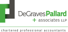 DeGraves Pallard Logo - accounting firm in Edmonton offering small business, corporate and personal accounting services.